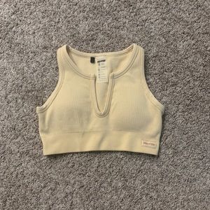V Cut Sports Bra